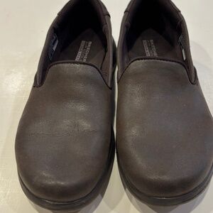Skechers  Air Cooled Goga Mat Ladies Brown  Flat Shoes 7